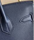 Сумка Hermes Birkin Navy Blue 35 cm